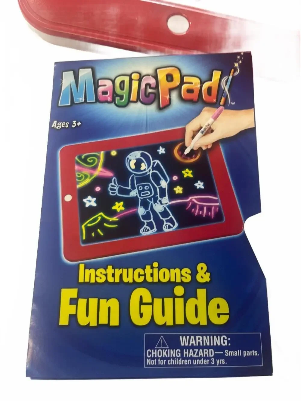 MagicPad Glow Dry Erase Activity Educational and Fun Set for Kids